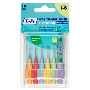 TePe Interdentale Rager Extra Soft Alle Maten 6ST