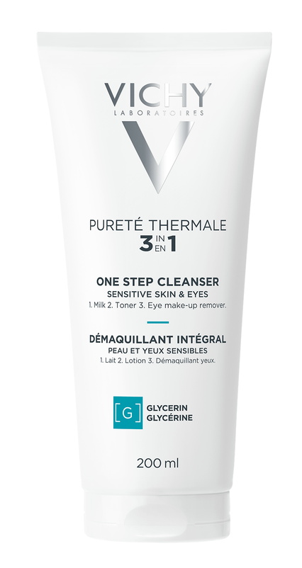 Vichy Pureté Thermale 3in1 One Step Cleanser Sensitive Skin & Eyes afbeelding
