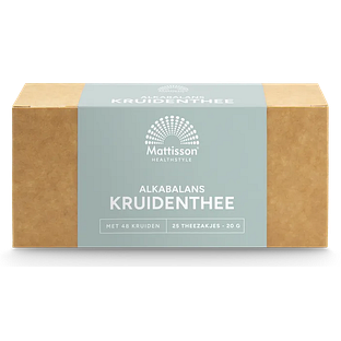Mattisson HealthStyle AlkaBalans Kruidenthee 25ST