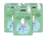 Moomin Baby Ecologische Luierbroekjes 4 Maxi Voordeelverpakking 3x40ST