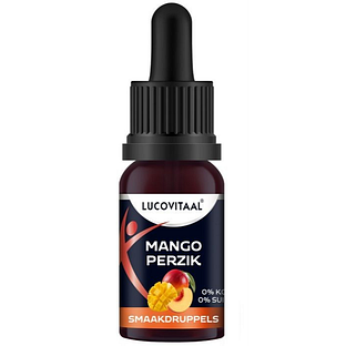 Lucovitaal Smaakdruppels Mango-Perzik 20ML