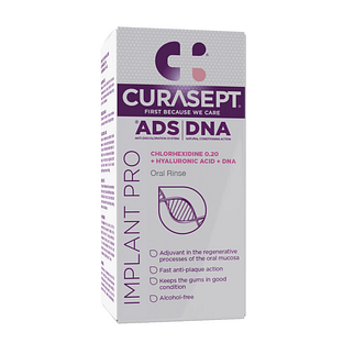 Curasept ADS DNA Implant Pro Mondspoelmiddel 0.20% CHX 200ML Curasept ADS DNA Implant Pro Mondspoelmiddel 0.20% CHX 200ML