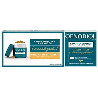 Oenobiol Paris Oenobiol Kracht & Vitaliteit Capsules Voor Haar & Nagels 180CP Oenobiol Paris Oenobiol Kracht & Vitaliteit Capsules Voor Haar & Nagels 180CP