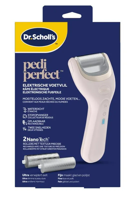 Scholl Dr.'s Pedi Perfect Elektrische Voetvijl NanoTech
