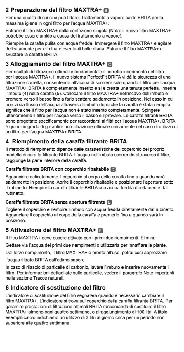 Marella Waterfilterkan Wit + 12 Maxtra Filterpatronen afbeelding van document #15, instructions