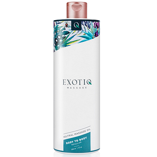 Eros Exotiq Regular Body To Body Oil 500ML