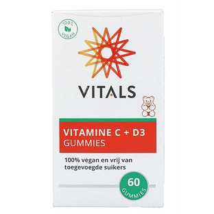 Vitals Vitamine C + D3 Gummies 60ST