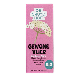 Cruydhof Vlierbloesem Sambucus Nigra  Bio Druppels 50ML
