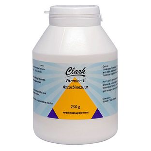 Clark Vitamine C Calciumascorbaat 250GR Clark Vitamine C Calciumascorbaat 250GR