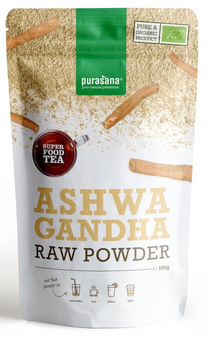 Purasana Ashwagandha Raw Powder afbeelding 1