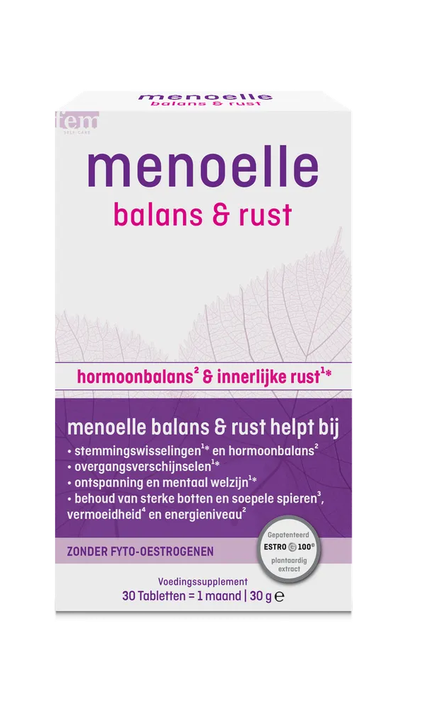 Menoelle Balans & Rust Tabletten 30TB