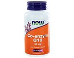 NOW Co-enzym Q10 60 mg met Omega-3 Visolie Capsules 60ST