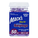 Macks Soft Foam Earplugs SafeSound Slim Fit 50PR