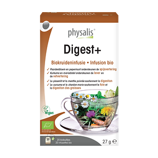 Physalis Digest+ Biokruideninfusie Biobuiltjes 20ST