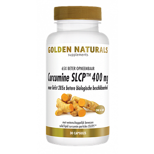 Golden Naturals Curcumine SLCP 400mg Capsules 30VCP