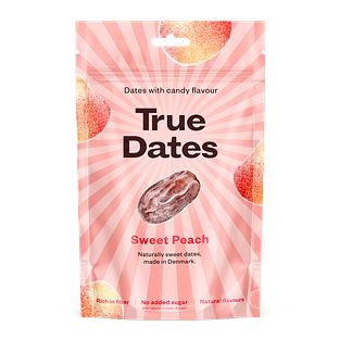 True Gum True Dates Sweet Peach 100GR True Gum True Dates Sweet Peach 100GR