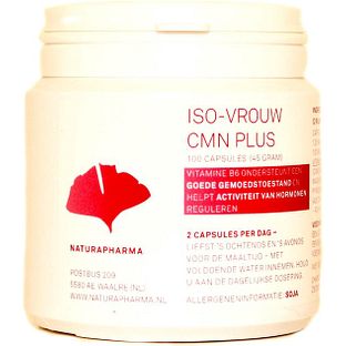 Naturapharma Iso-Vrouw CMN Plus Capsules 100CP Naturapharma Iso-Vrouw CMN Plus Capsules 100CP