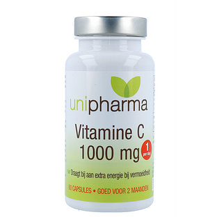 Unipharma Vitamine C 1000mg Capsules 60VCP Unipharma Vitamine C 1000mg Capsules 60VCP