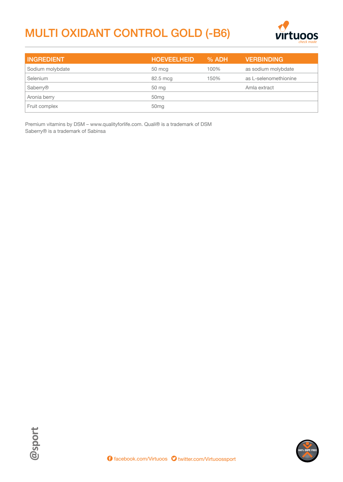 Multi Oxidant Control Gold Capsules afbeelding van document #5, label