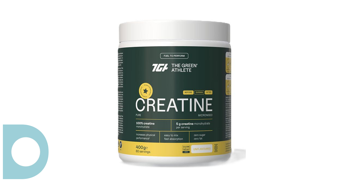 The Green Athlete Creatine Poeder 400 g