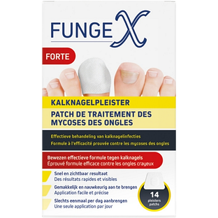 FungeX Kalknagelpleister Forte 14ST FungeX Kalknagelpleister Forte 14ST