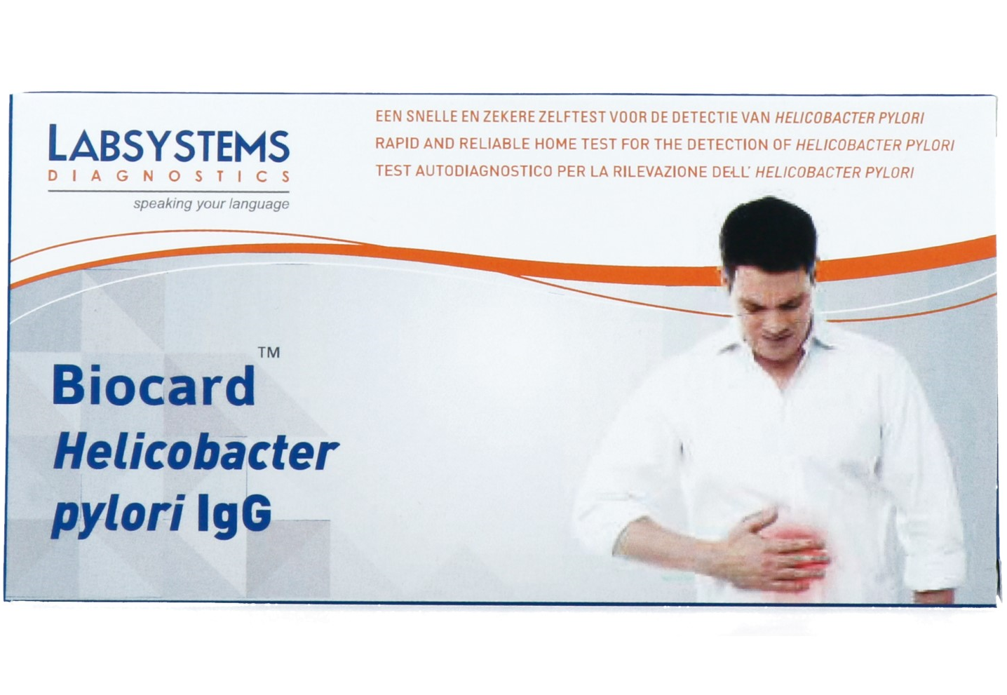 Biocard Helicobacter Pylori IgG Zelftest kopen