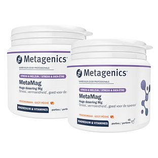 Metagenics MetaMag Perzik Porties 2x45ST