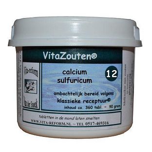 Vita Reform Van der Snoek VitaZouten Celzout Nr.12 Calcium Sulfuricum 360TB
