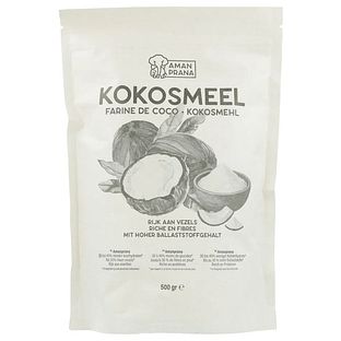 Aman Prana Kokosmeel 500GR Aman Prana Kokosmeel 500GR