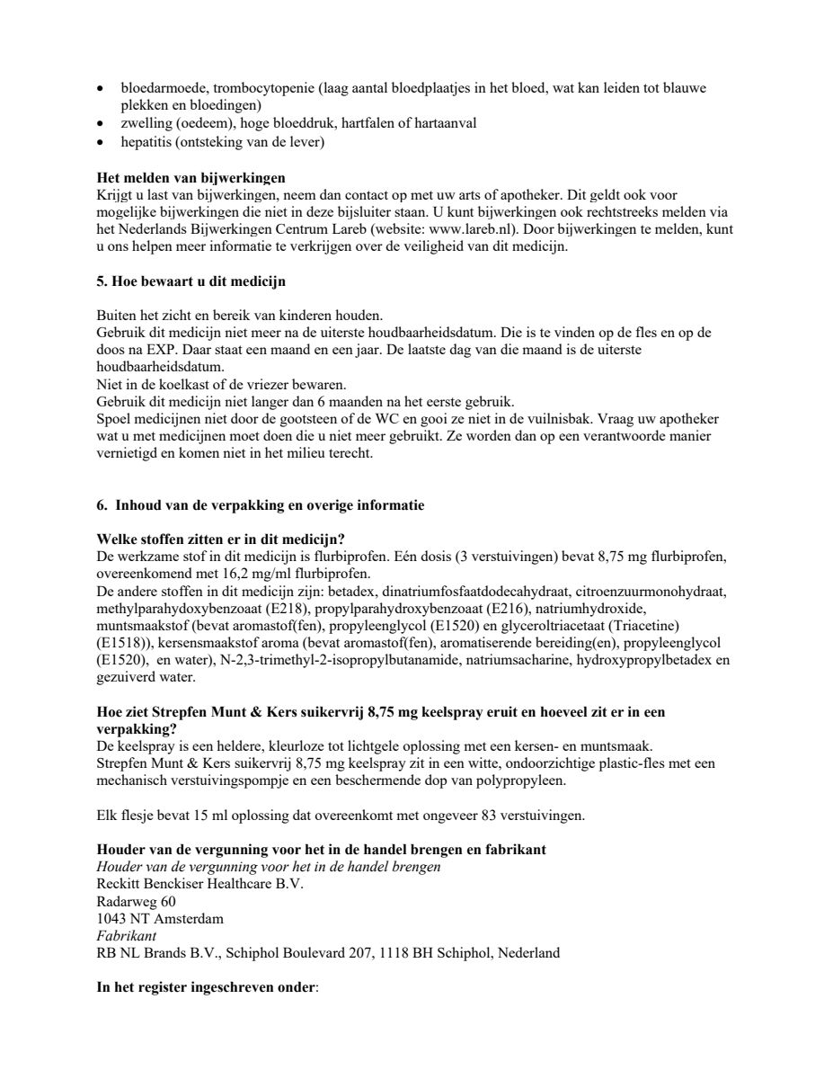 8,75mg Keelspray afbeelding van document #6, leaflet
