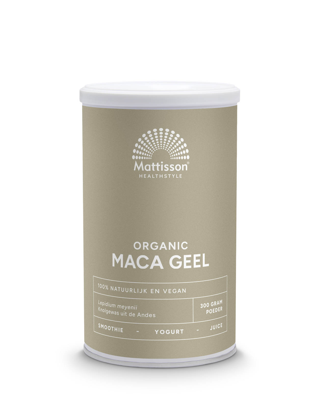 Mattisson HealthStyle Organic Maca Geel 300GR