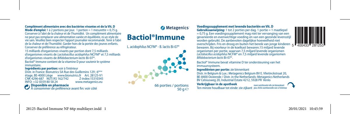 Bactiol Immune afbeelding van document #1, label