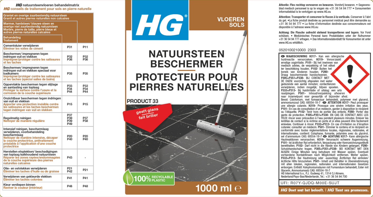 Vloeren Natuursteen Beschermer 33 afbeelding van document #1, label