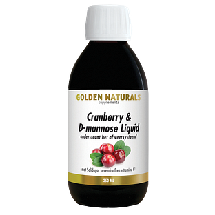 Golden Naturals Cranberry & D-Mannose Liquid 250ML