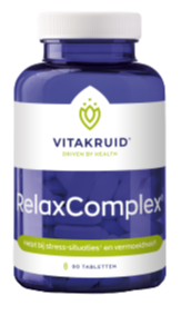 Vitakruid RelaxComplex oa Magnesium Tauraat & Vitamine D3 90TB