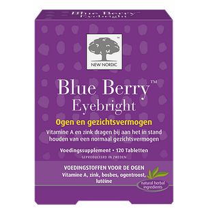 New Nordic Blue Berry Eyebright Tabletten 120TB