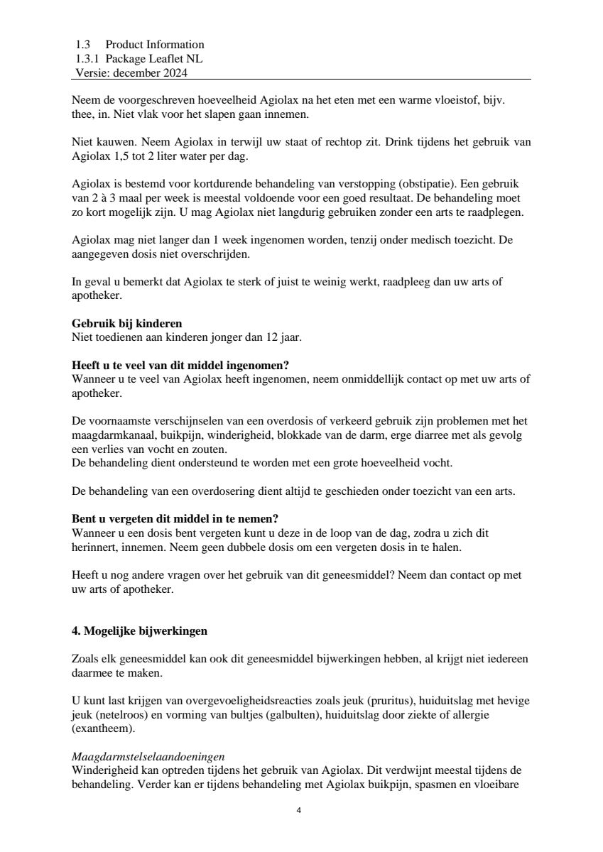 Granulaat Bus afbeelding van document #4, leaflet