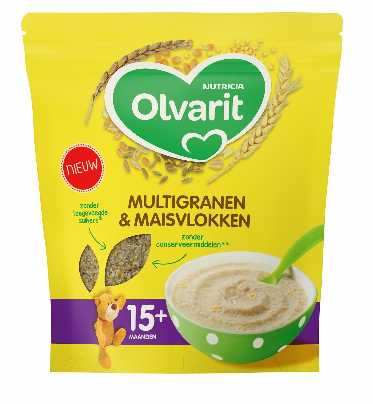 Olvarit 15m+ Multigranen & Maisvlokken afbeelding