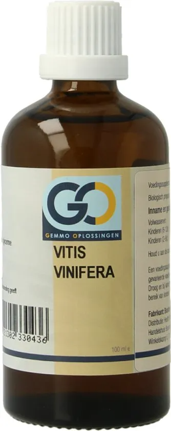 GO Gemmo Oplossingen Vitis Vinifera Bio Tinctuur