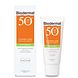 Biodermal Zonnefluïde Gezicht - Matterend SPF50+ 40ML Verpakking plus tube