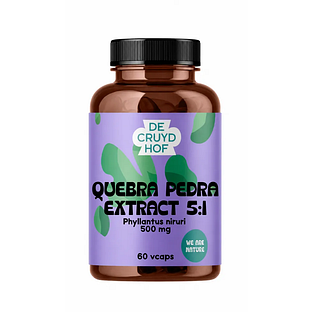 Cruydhof Quebra Pedra Extract Capsules 60VCP