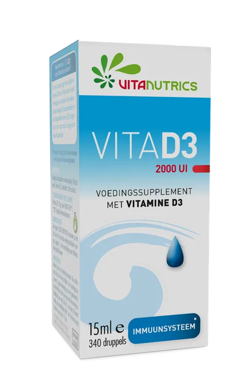 Vitanutrics VitaD3 2000UI Druppels