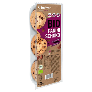 Schnitzer Panini Schoko Glutenvrije Maisbroodjes 180GR