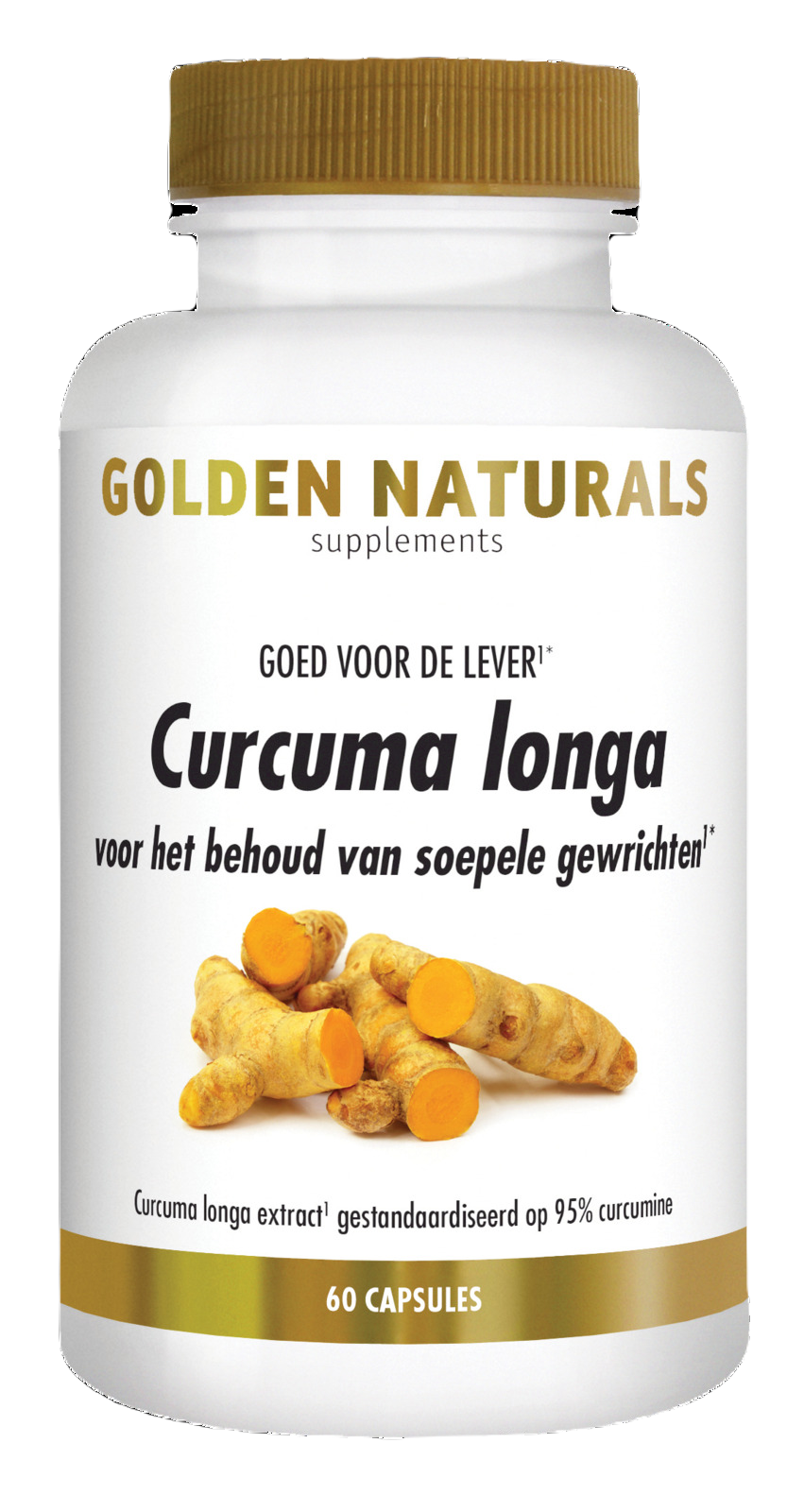 Golden Naturals Curcuma Longa Capsules 60CP