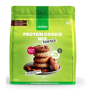 Purasana Protein Cookie Mix Powder Glutenvrij 400GR