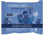 Natracare Intimate Wipes Doekjes 12ST Natracare Intimate Wipes Doekjes 12ST