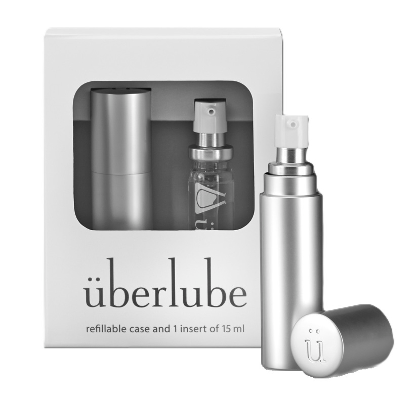 Uberlube Hervulbaar Glijmiddel Zilver afbeelding