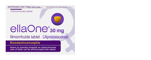 Naar: EllaOne Noodanticonceptie Tablet (1 stuks) De Online Drogist