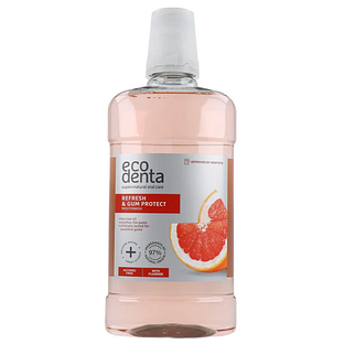 Ecodenta Refresh & Gum Protect Mondwater Grapefruit 500ML
