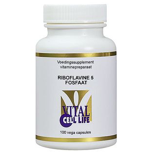 Vital Cell Life Riboflavine 5 Fosfaat Capsules 100CP